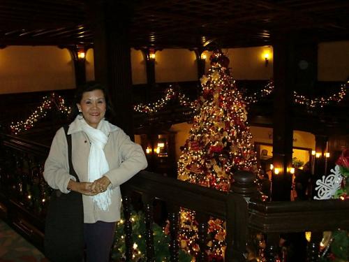 Christmas tree at the Hotel del Coronado - 2009